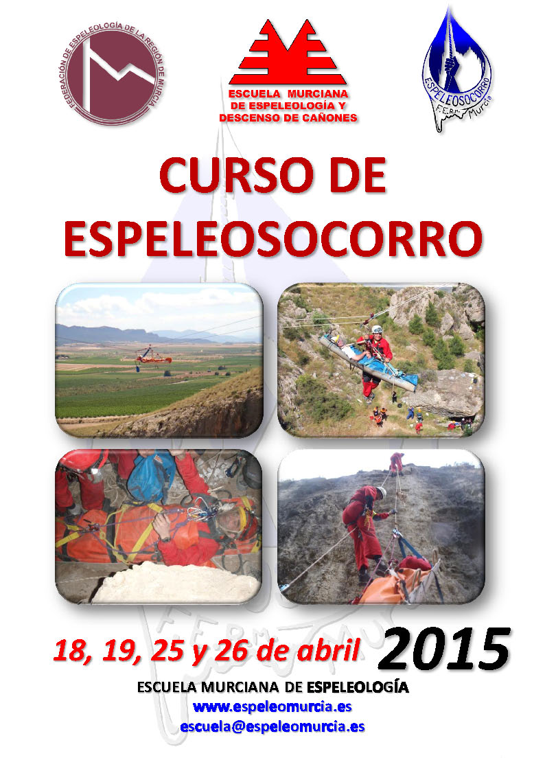 Cartel Curso Espeleosocorro 2015