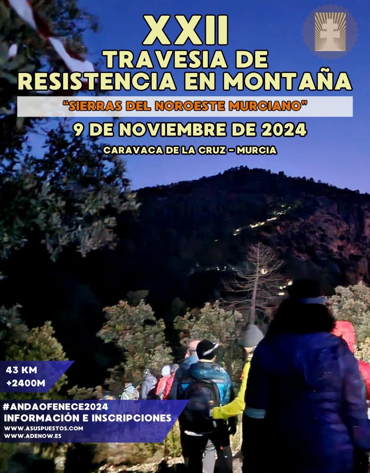 travesia de resistencia en montaña adenow