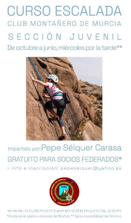 curso de escalada cmm