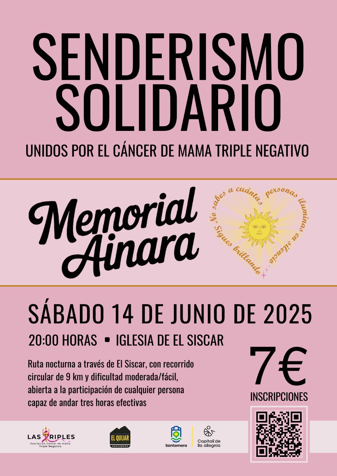cartel senderismo